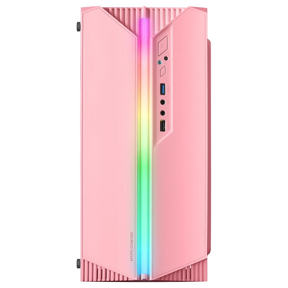 CAJA ORDENADOR MARS GAMING MC-S1 MATX ARGB ROSA