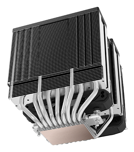 VENTILADOR DISIPADOR CPU MARS GAMING MCPU-XU9 2X 120MM NEGRO