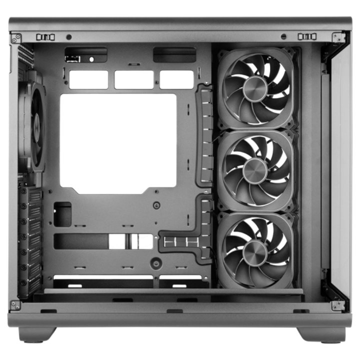 CAJA ORDENADOR MARS GAMING MC-REVMAX ATX ARGB LCD 11.8" CRISTAL TEMPLADO NEGRA