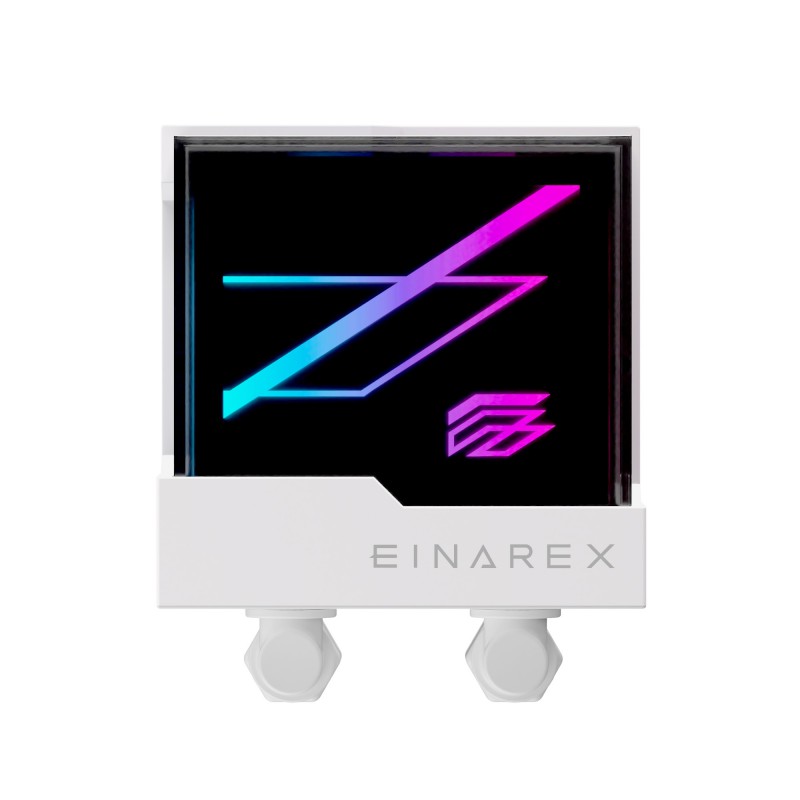 KIT REFRIGERACION LIQUIDA EINAREX VERTEX 240 RGB 2X 120MM BLANCO