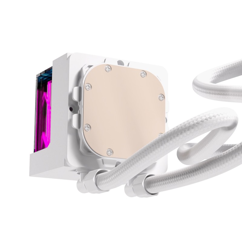 KIT REFRIGERACION LIQUIDA EINAREX VERTEX 240 RGB 2X 120MM BLANCO