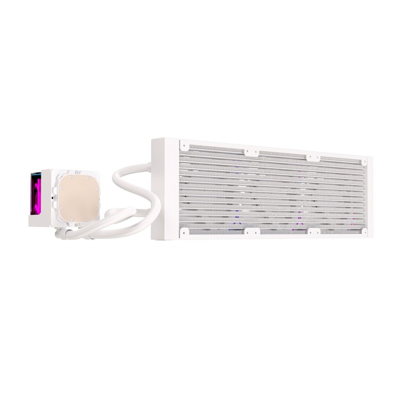 KIT REFRIGERACION LIQUIDA EINAREX VERTEX 360 RGB 3X 120MM BLANCO