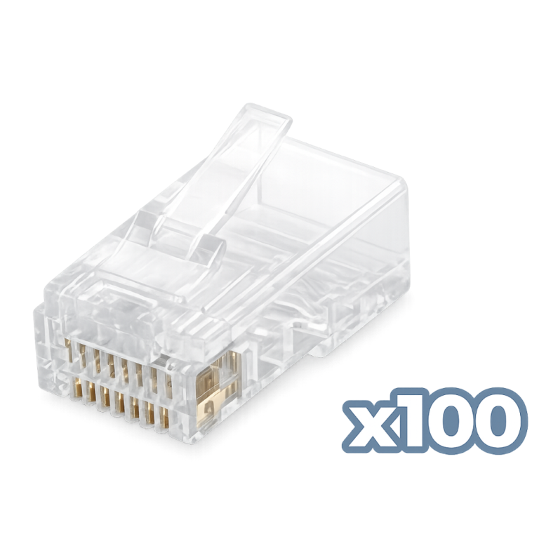 CONECTOR PHASAK RJ45 CAT. 6 UTP (100 UNID) PHK 45C6-100
