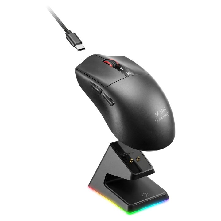 RATON INALAMBRICO MARS GAMING MMW-ELITE NEGRO