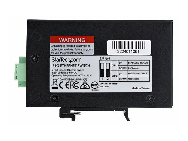SWITCH STARTECH I51G-ETHERNET-SWITCH 5 PUERTOS