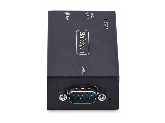 ADAPTADOR RS232 A ETHERNET POE STARTECH MACHO-HEMBRA