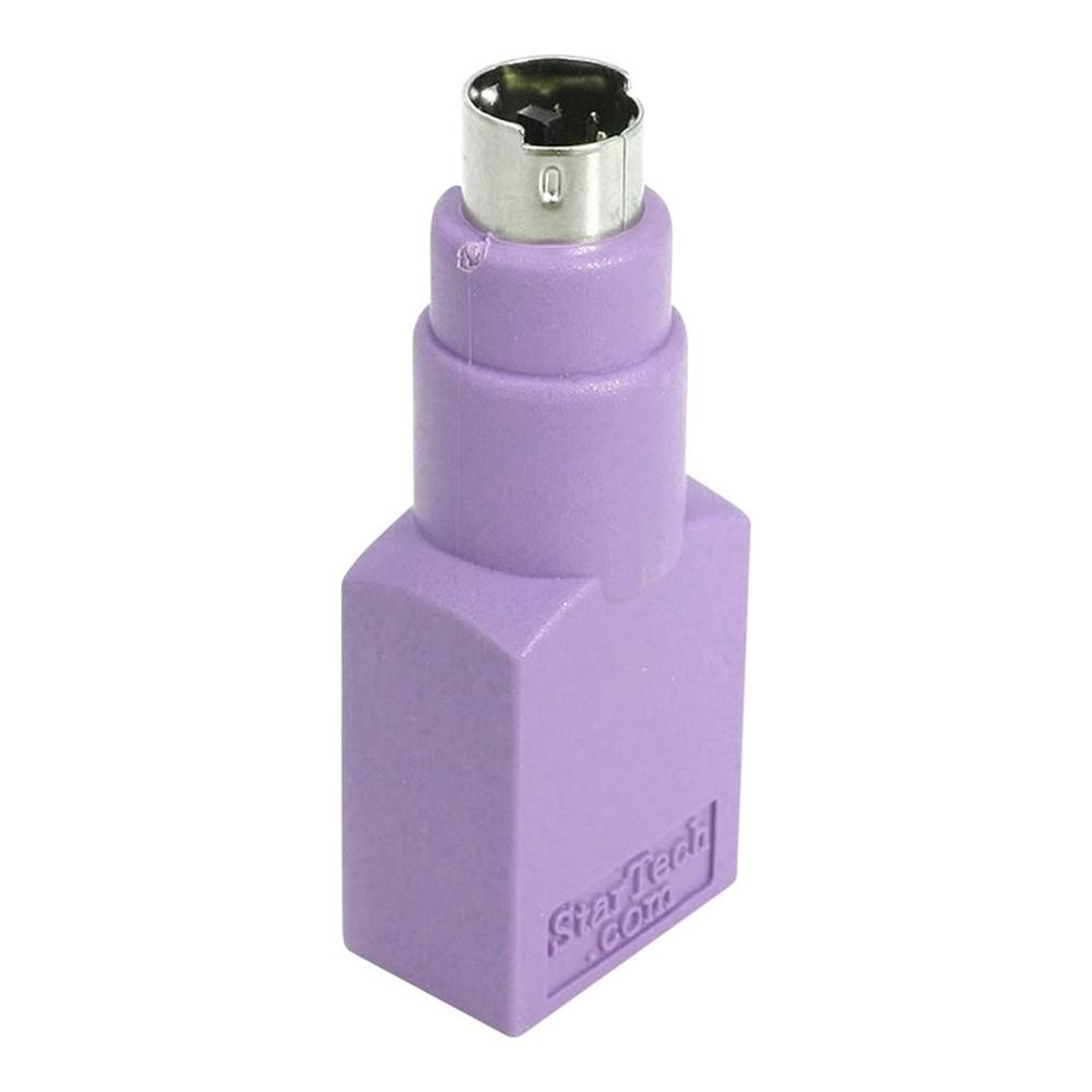 ADAPTADOR PS/2 A USB TIPO A STARTECH MACHO-HEMBRA PURPURA