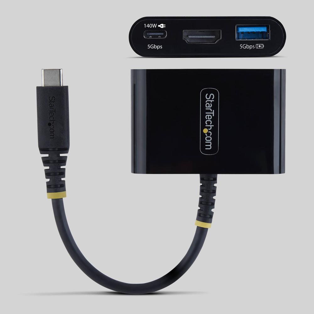 DOCKING STATION STARTECH USB TIPO C 3 EN 1