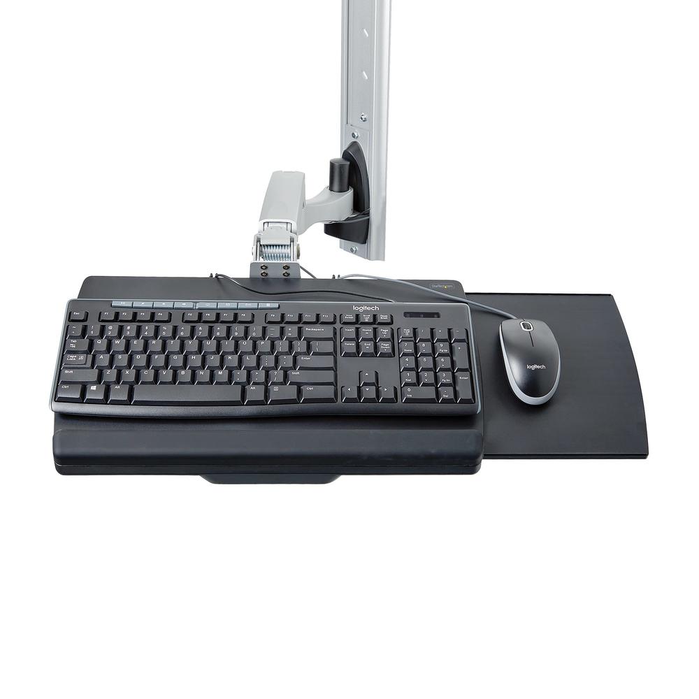 SOPORTE PARED STARTECH VESA HASTA 27" 100X100MM MAX 10KG + SOPORTES CPU Y TECLADO Y RATON
