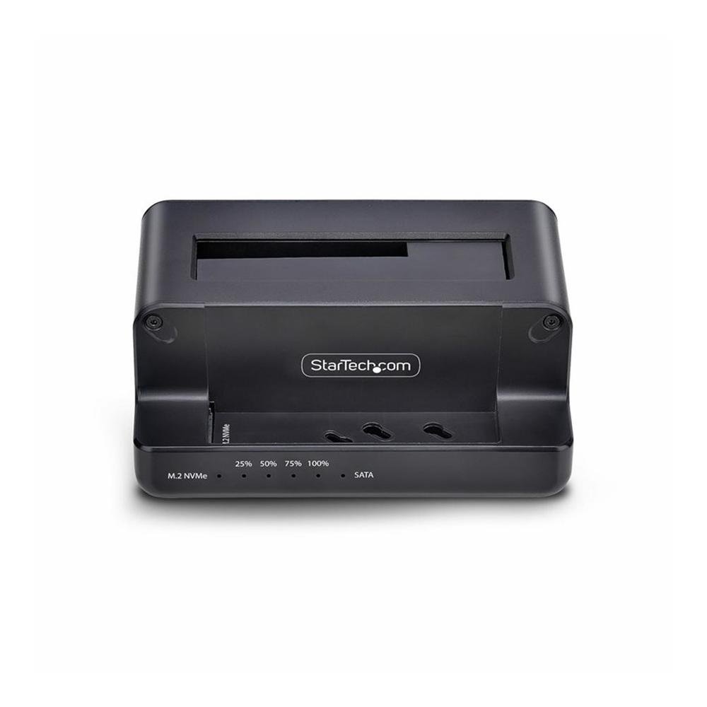 DUPLICADOR CLONADOR DE DISCO DURO M.2 NVME A 2.5/3.5" STARTECH 27GB/MIN