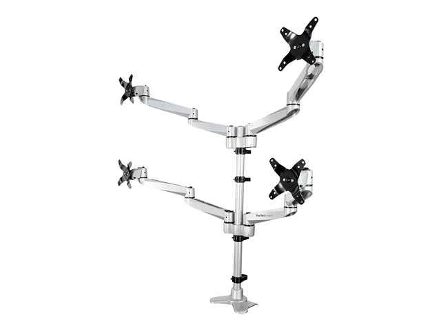 SOPORTE MESA STARTECH VESA HASTA 27" 100X100MM MAX 45.2KG BRAZO CUADRUPLE