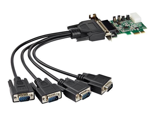TARJETA ADAPTADORA STARTECH PCI EXPRESS 4X RS232