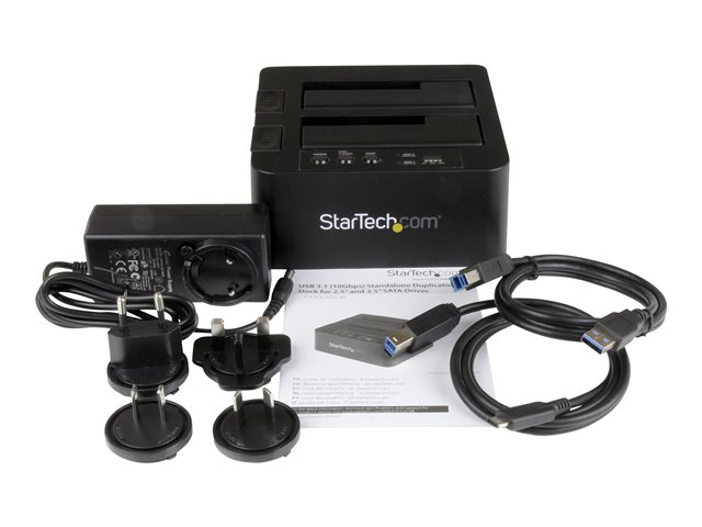 DUPLICADOR CLONADOR DE DISCO DURO HDD / SSD STARTECH 28GB/MIN