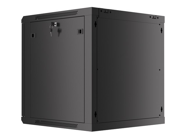 ARMARIO RACK PHOENIX 12U 600X600X640 AUTO-ENSAMBLADO 19'' HASTA 60 KG NEGRO