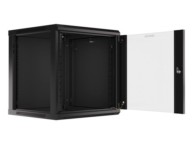 ARMARIO RACK PHOENIX 9U 600X600X501 AUTO-ENSAMBLADO 19'' HASTA 60 KG NEGRO