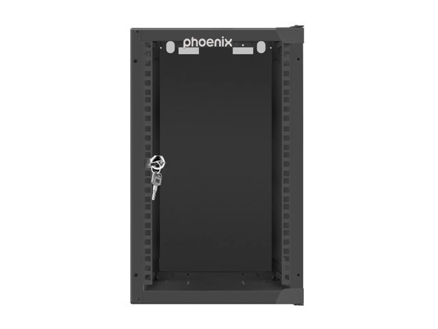 ARMARIO RACK PHOENIX 9U 280X310X470 MURAL 10'' HASTA 20 KG NEGRO