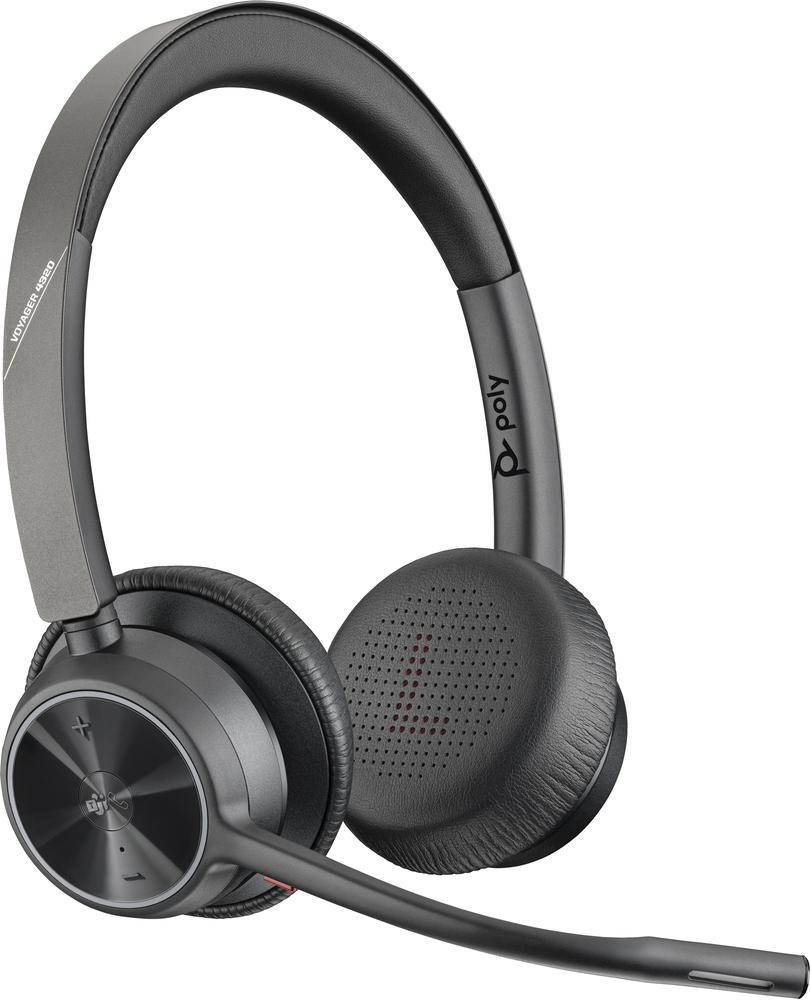 Auriculares Poly Voyager 4320 Microsoft Teams Certified USB-A Headset +BT700 dongle