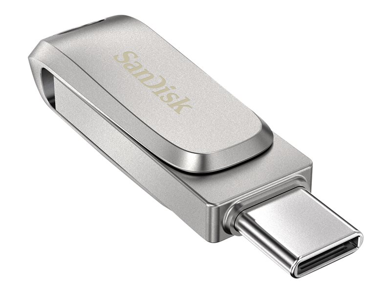 MEMORIA USB 3.1 USB TPO C SANDISK 64GB ULTRA DUAL DRIVE LUXE 150MB/S