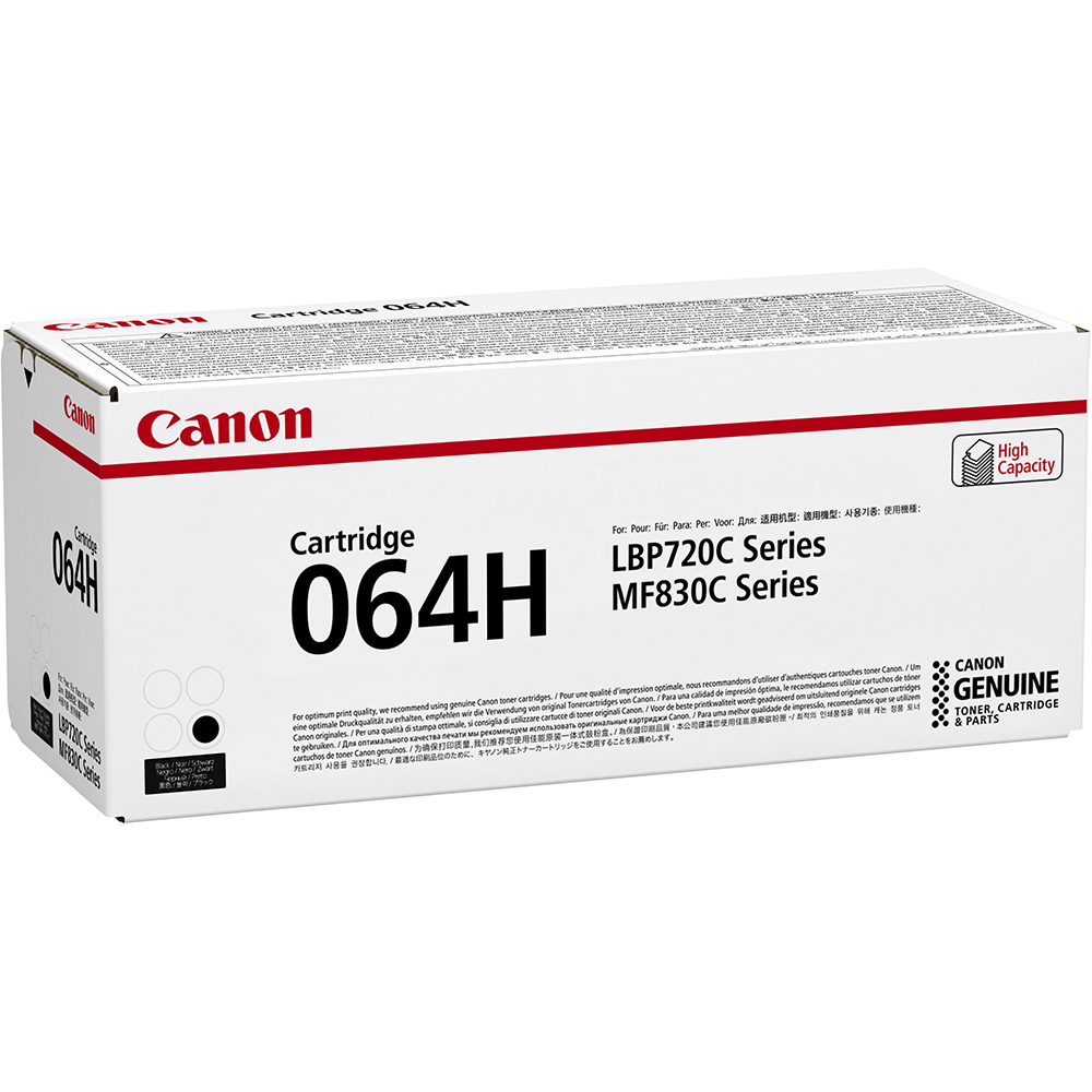 CARTUCHO TONER CANON 064H NEGRO 13400 PAGINAS
