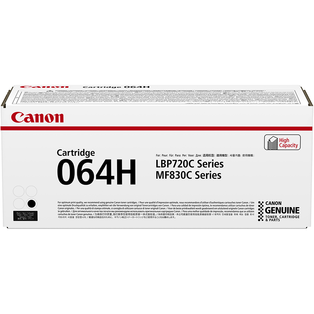 CARTUCHO TONER CANON 064H NEGRO 13400 PAGINAS