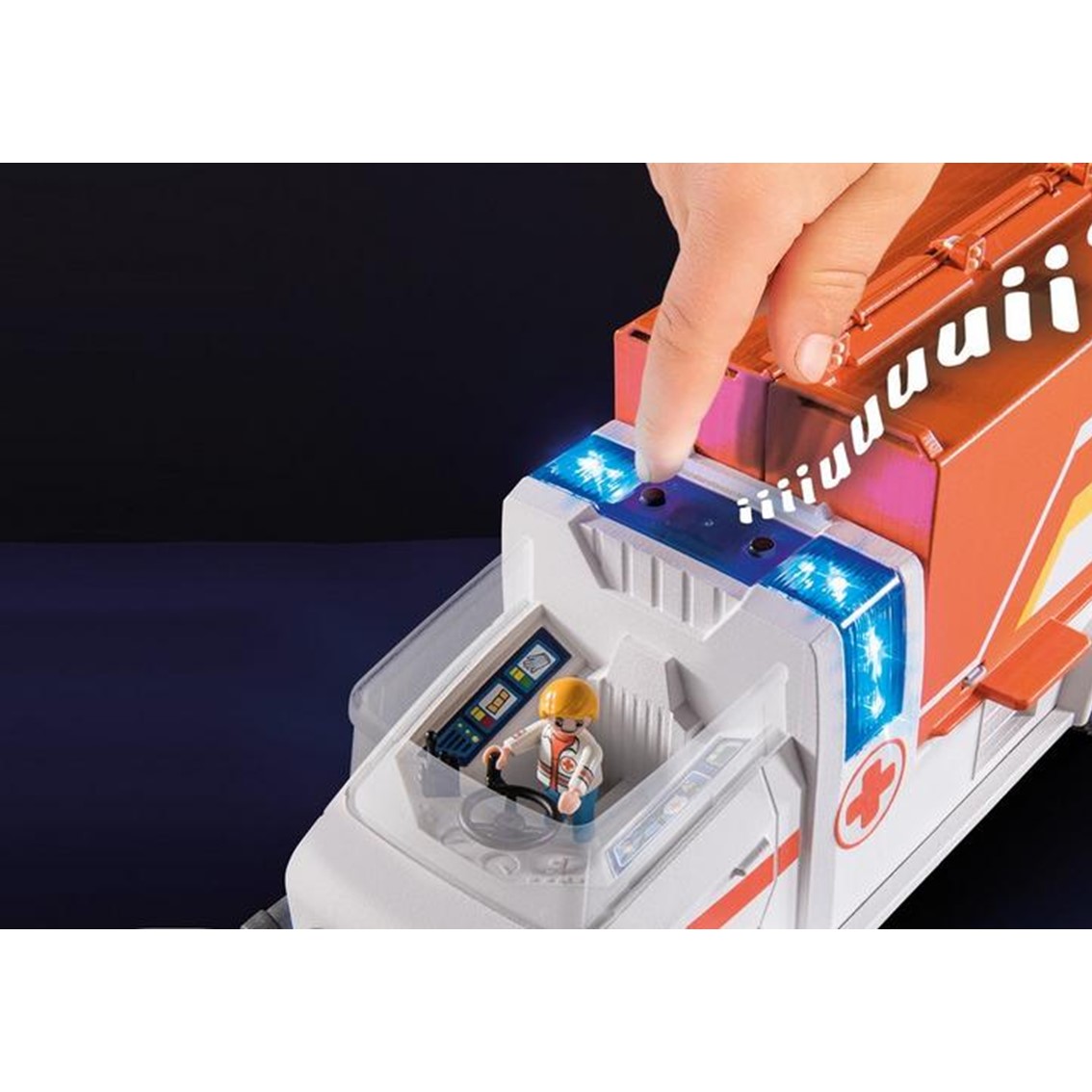 PLAYMOBIL DUCK ON CALL CAMION AMBULANCIA