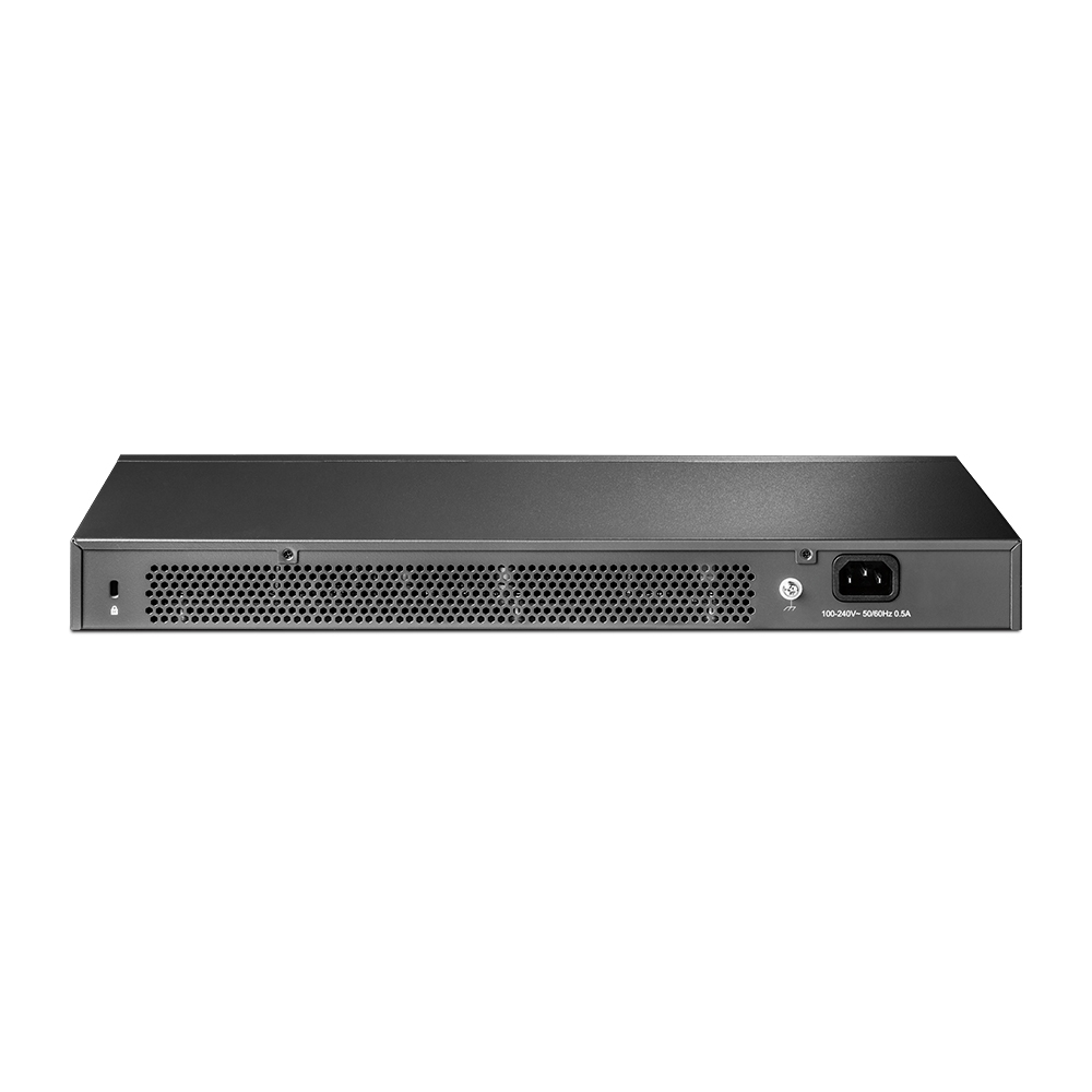 SWITCH 24 PUERTOS TP-LINK 10/100/1000 + 4 SFP 10G + 1 PUERTO PARA CONSOLA