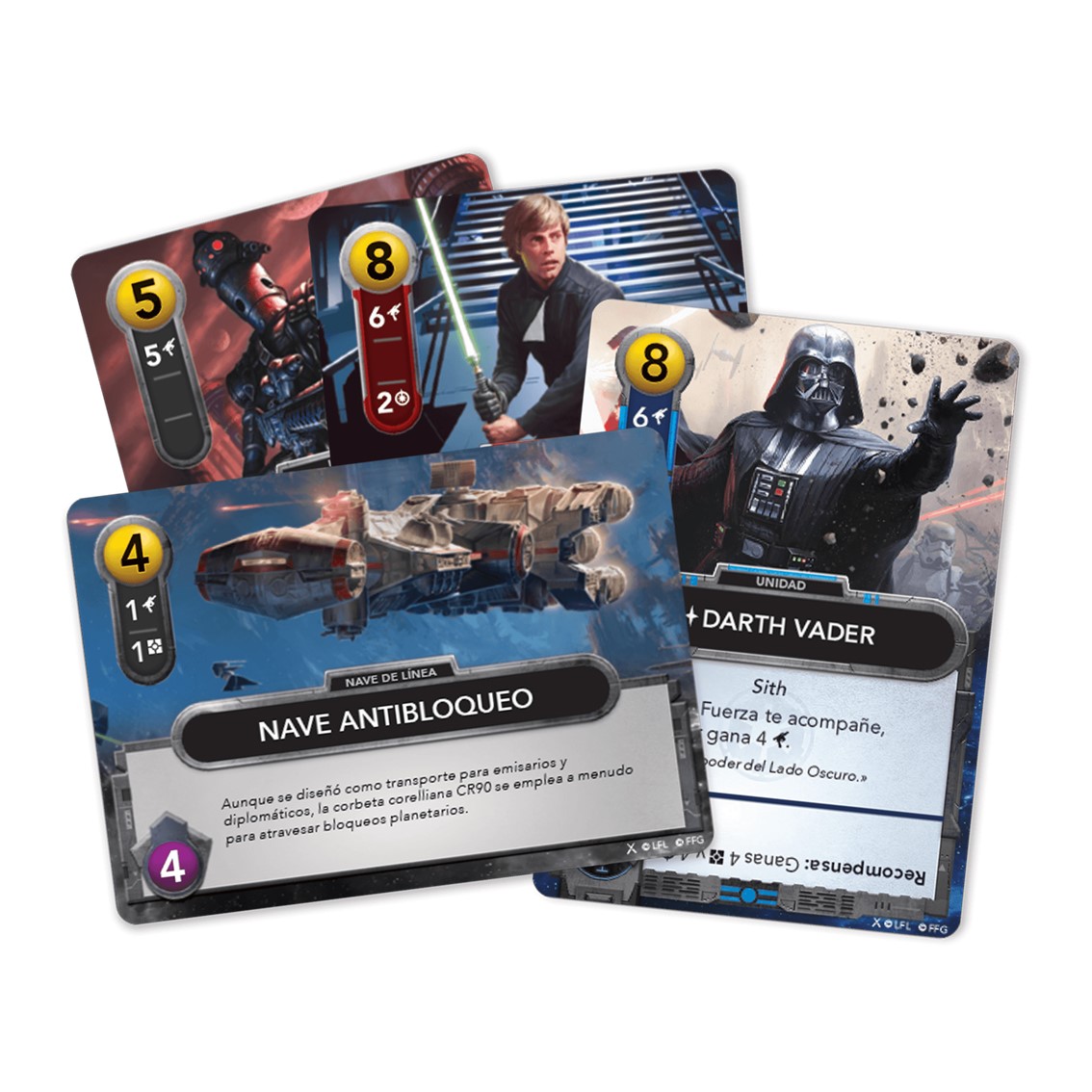 JUEGO DE MESA STAR WARS THE DECKBUILDING GAME EDAD RECOMENDADA 12