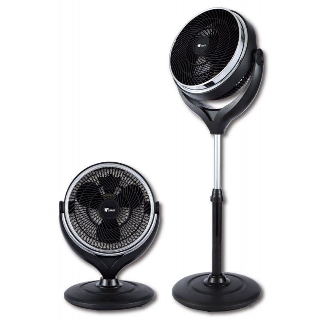 VENTILADOR DE PIE THULOS TH-FN210 25CM 42W SUELO Y SOBREMESA