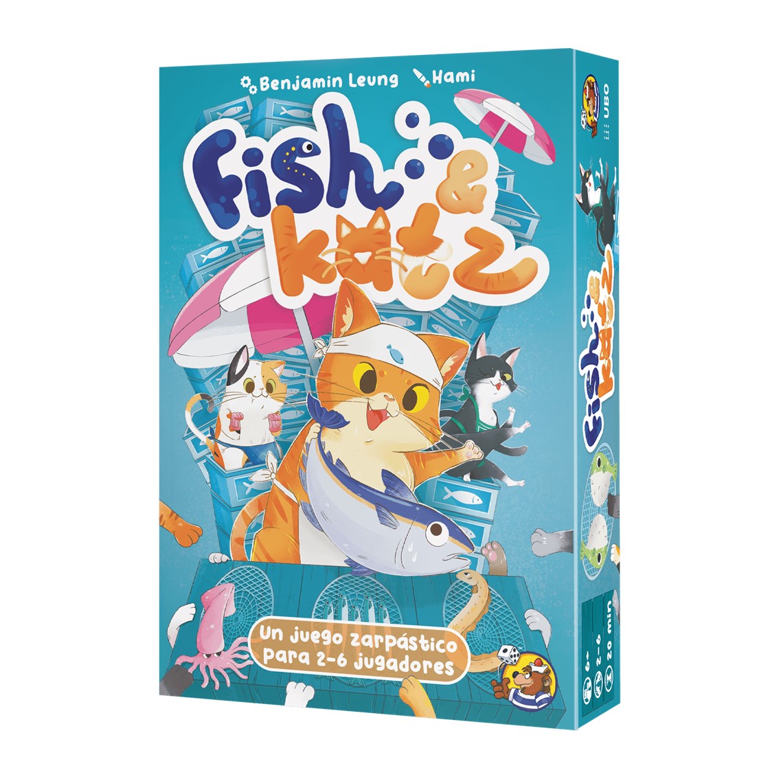 JUEGO DE MESA FISH & KATZ EDAD RECOMENDADA 6 AÑOS