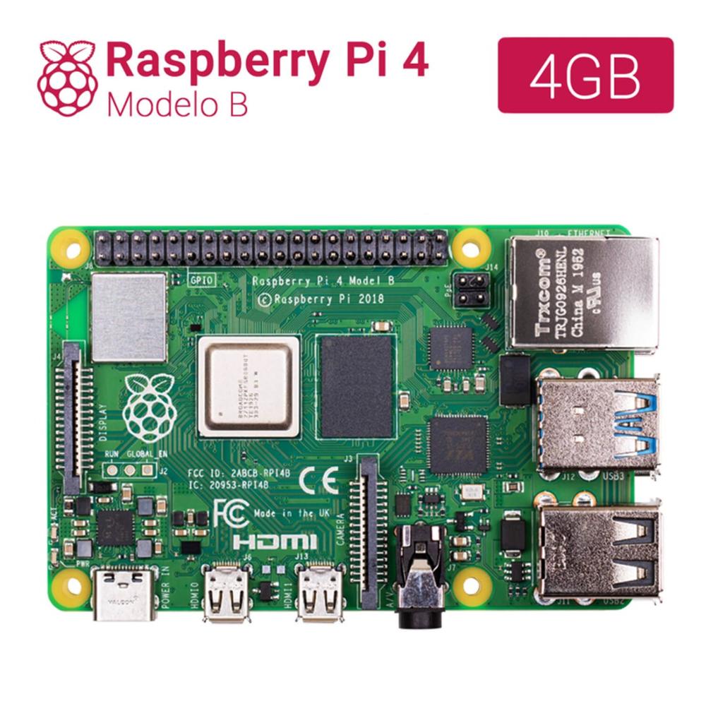 RASPBERRY PI 4 MODELO B 4GB RAM