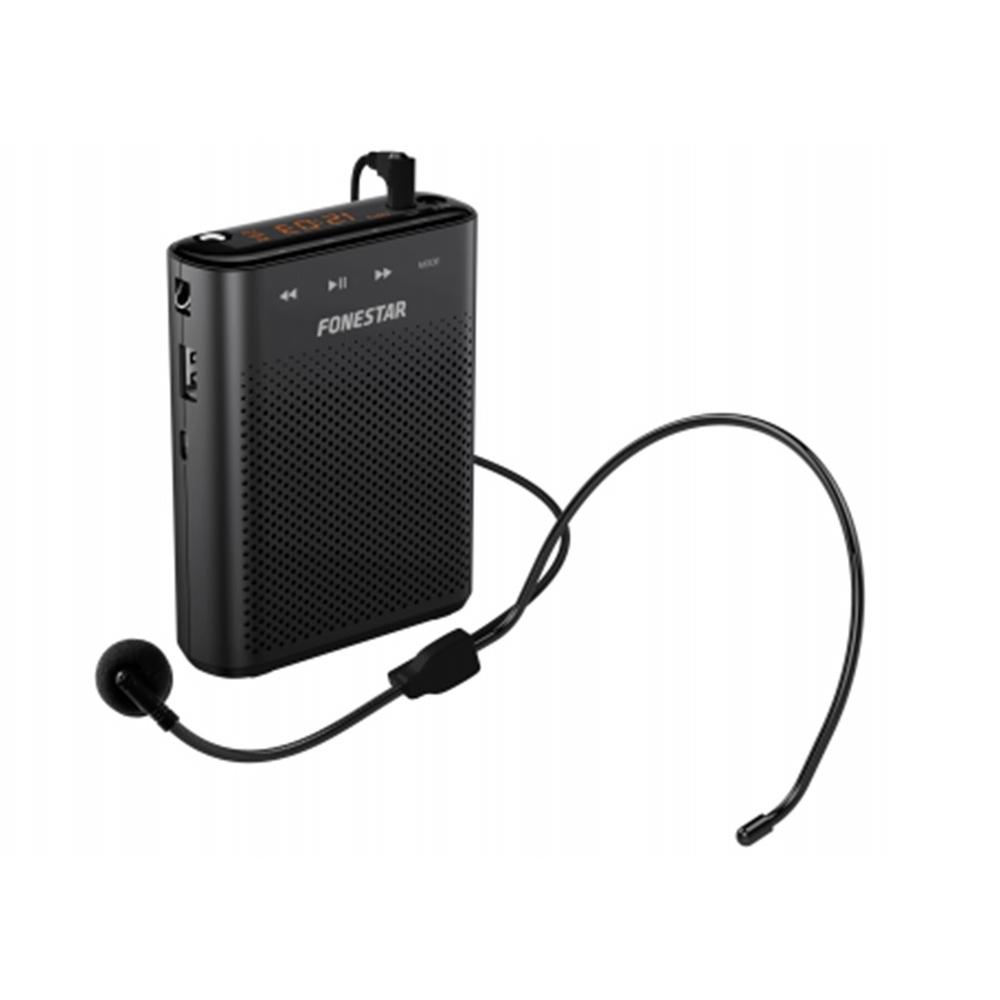 AMPLIFICADOR PORTATIL FONESTAR ALTA-VOZ-30 / ALTAVOZ Y MICROFONO / 30 W / USB / MICRO SD / MP3 / GRABADOR - REPRODUCTOR / PARA PROFESORES