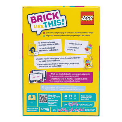 JUEGO DE MESA BRICK LIKE THIS
