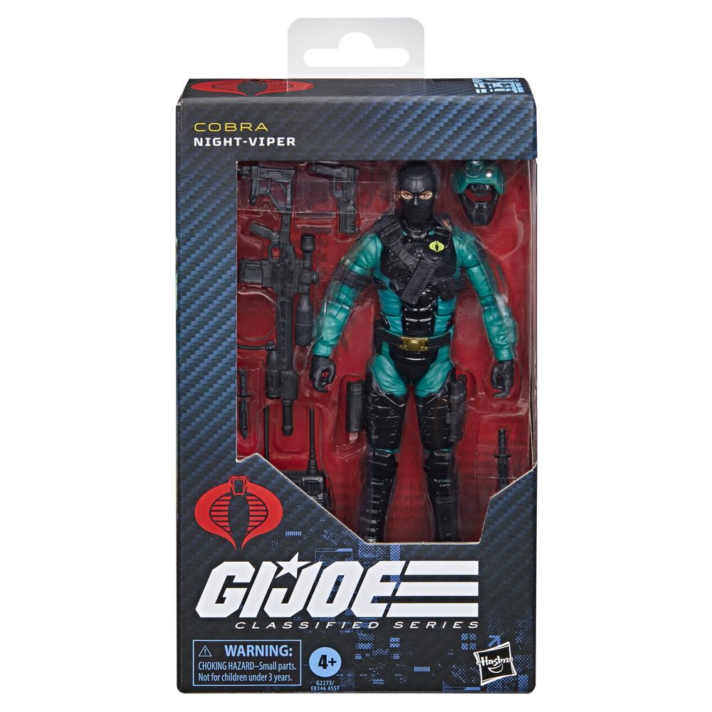 FIGURA HASBRO G.I. JOE CLASSIFIED SERIES NIGHT-VIPER