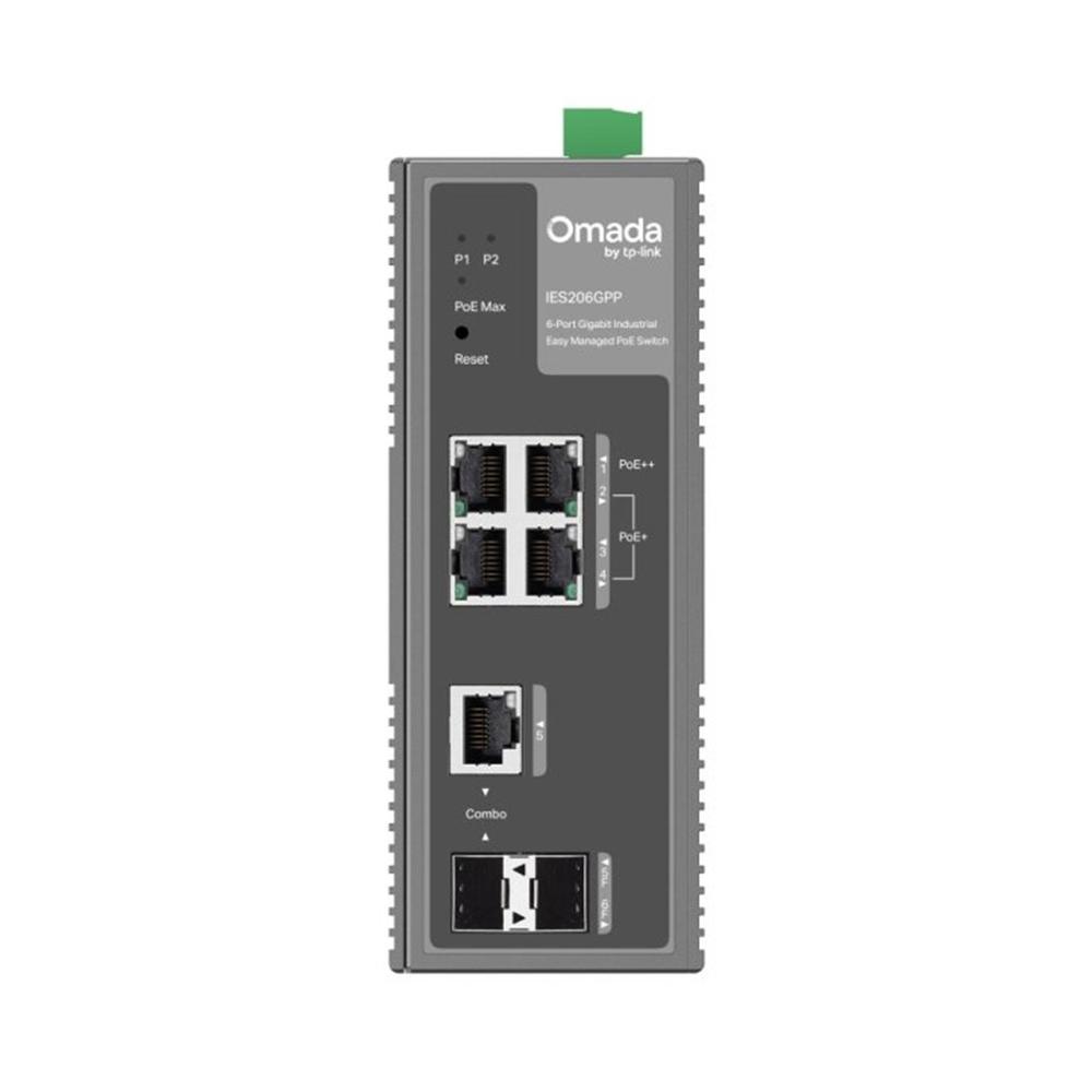 SWITCH TP-LINK IES206GPP 6 PUERTOS