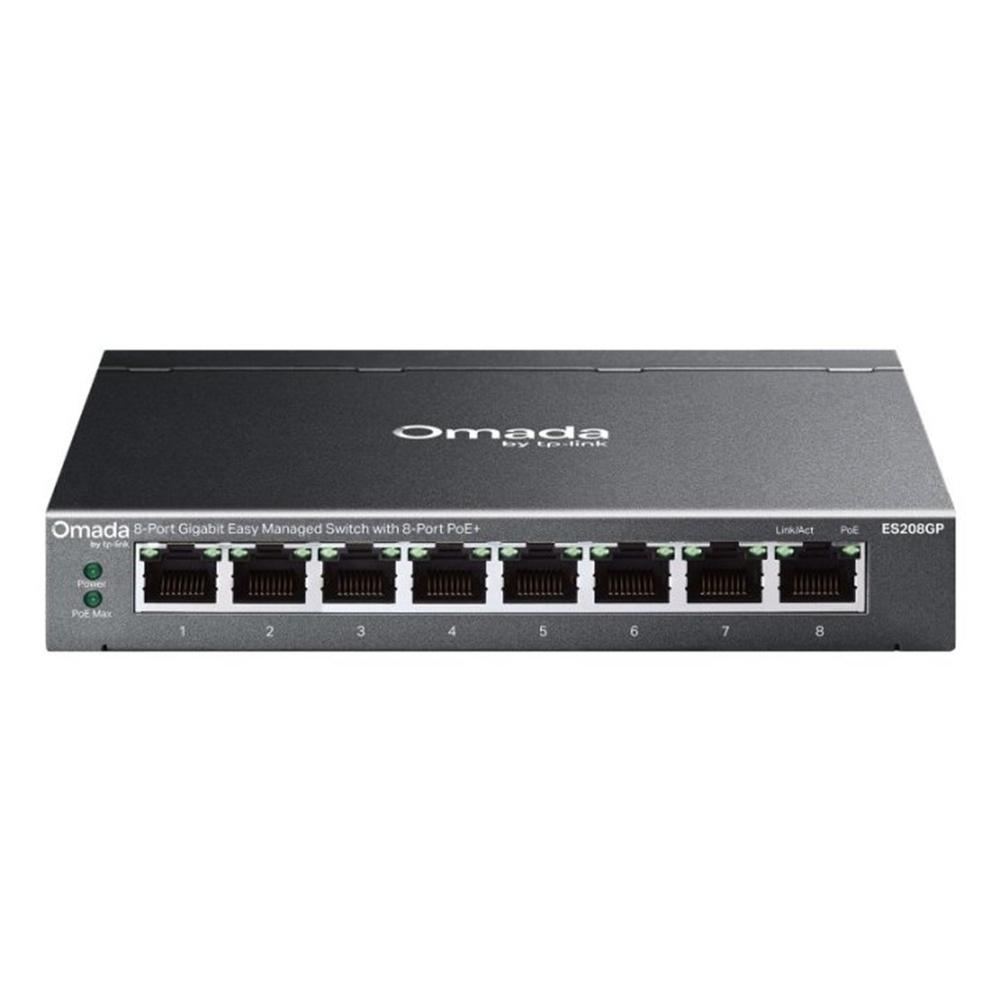 SWITCH TP-LINK OMADA ES208GP 8 PUERTOS