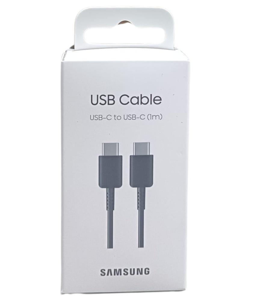 CABLE USB TIPO C SAMSUNG 1M/ MACHO-MACHO/ NEGRO