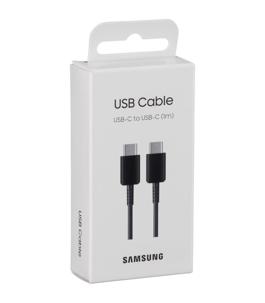CABLE USB TIPO C SAMSUNG 1M/ MACHO-MACHO/ NEGRO