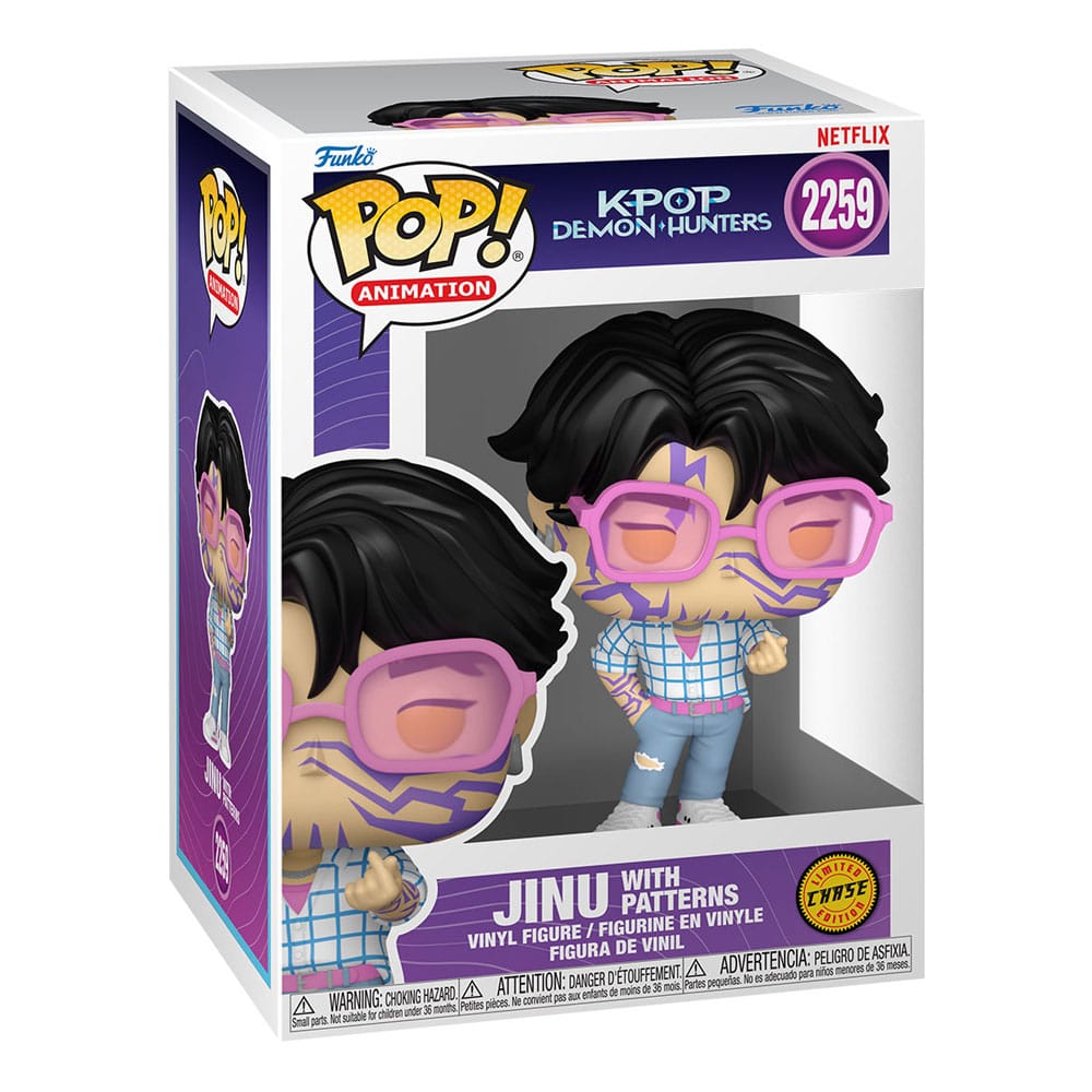 FUNKO POP Animation: KPOP DH- Jinu OPCIÓN CHASE ALEATORIA