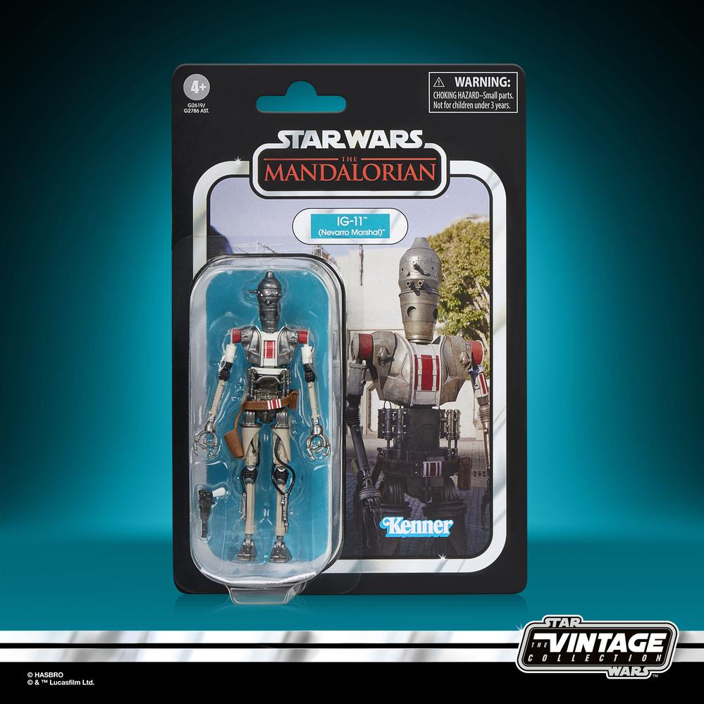 FIGURA HASBRO STAR WARS THE MANDALORIAN IG-11 NEVARRO MARSHAL