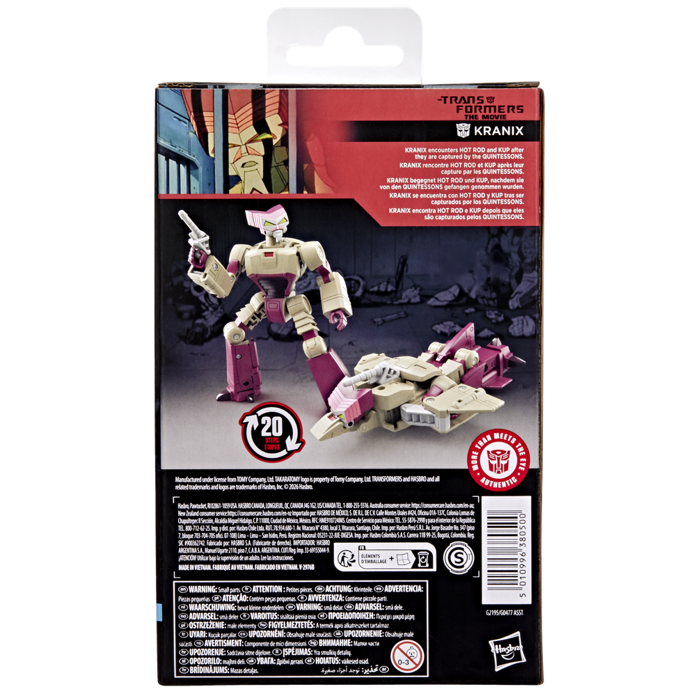 FIGURA HASBRO TRANSFORMERS STUDIO SERIES KRANIX