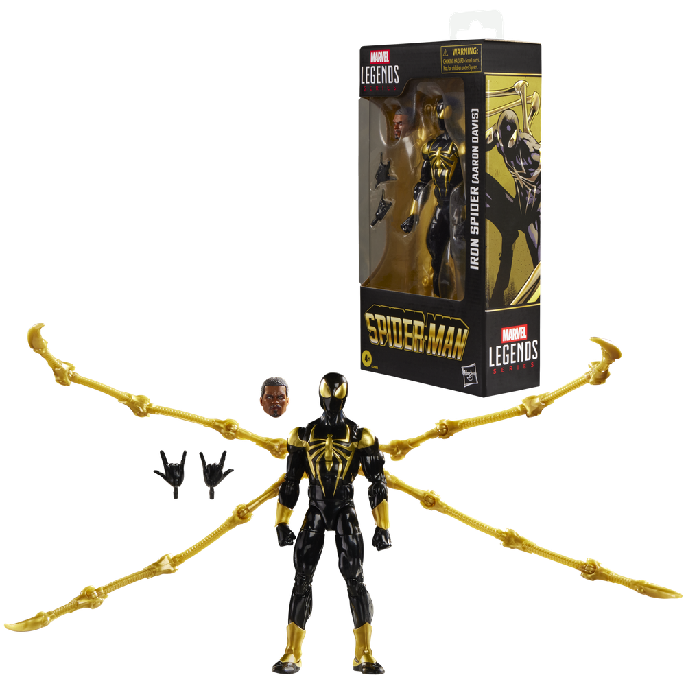 FIGURA HASBRO MARVEL LEGENDS SERIES SPIDER-MAN IRON SPIDER (AARON DAVIS)