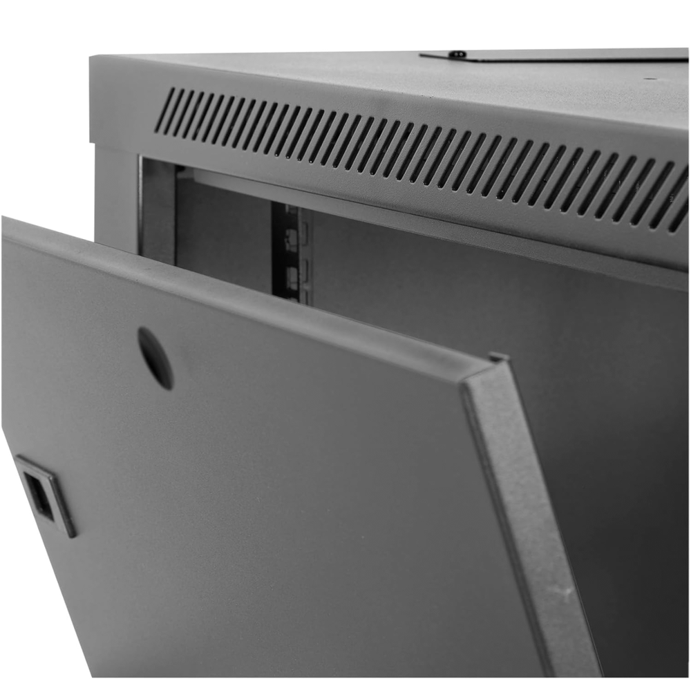 ARMARIO RACK DE SUELO 19" PHASAK PRO 27U NEGRO 600x600 MONTADO PHO 6627