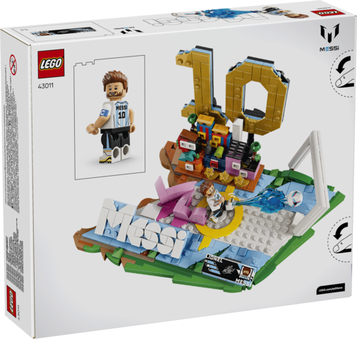 LEGO FENÓMENOS DEL FÚTBOL LIONEL MESSI