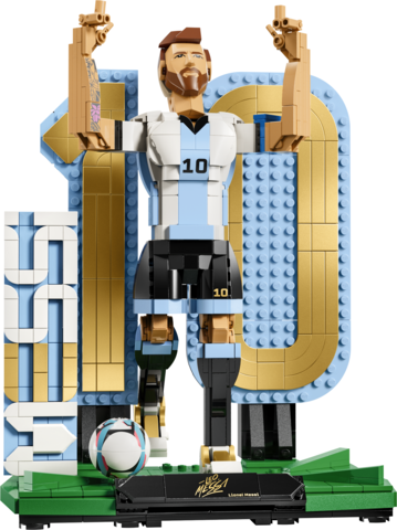 LEGO LEYENDA DEL FÚTBOL LIONEL MESSI