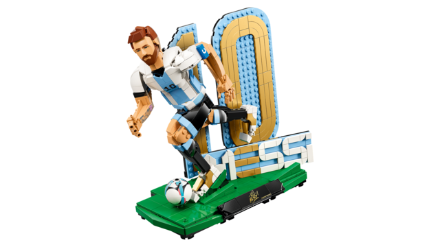 LEGO LEYENDA DEL FÚTBOL LIONEL MESSI