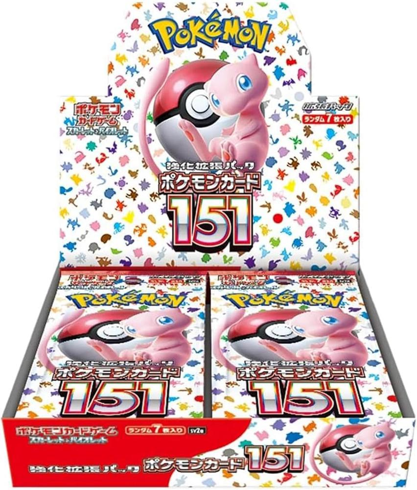 POKEMON TCG Pokémon Card 151 Caja de 20 sobres JAPONÉS