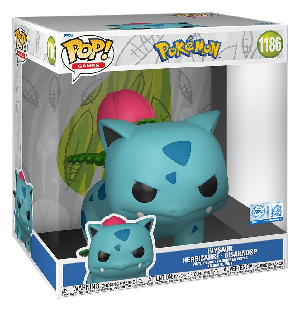 FUNKO POP Jumbo: Pokemon- Ivysaur