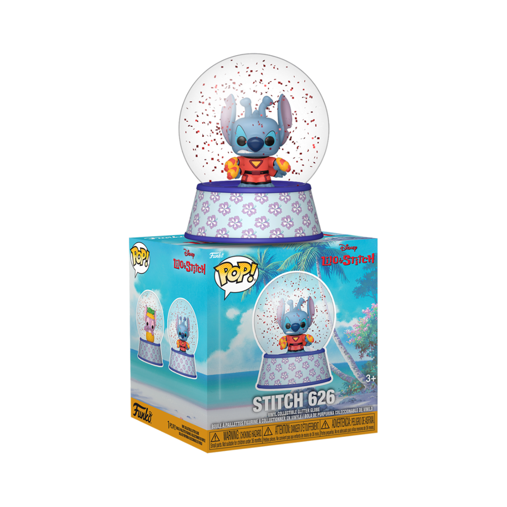 FUNKO POP ASSORTMENT MINI GLITTER GLOBES STITCH 12 UNIDADES