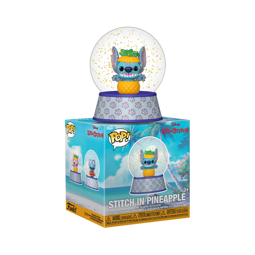 FUNKO POP ASSORTMENT MINI GLITTER GLOBES STITCH 12 UNIDADES