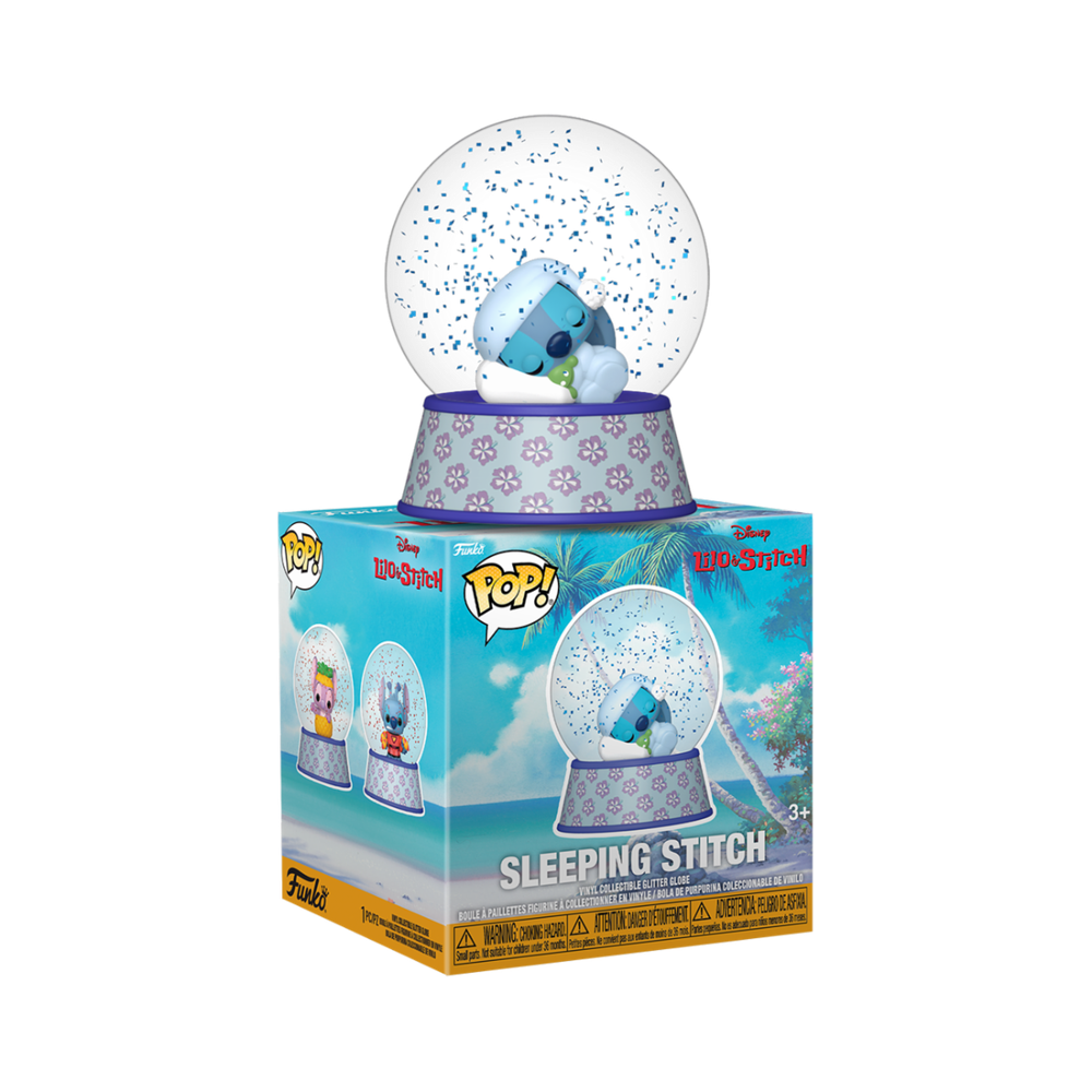 FUNKO POP ASSORTMENT MINI GLITTER GLOBES STITCH 12 UNIDADES